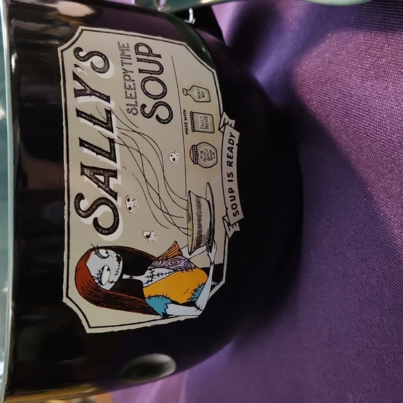 DISNEYNBC NIGHTMARE BEFORE CHRISTMAS SALLY MUG AND SPOON SET FROM HOT TOPIC. NWT - Picture 2 of 4
